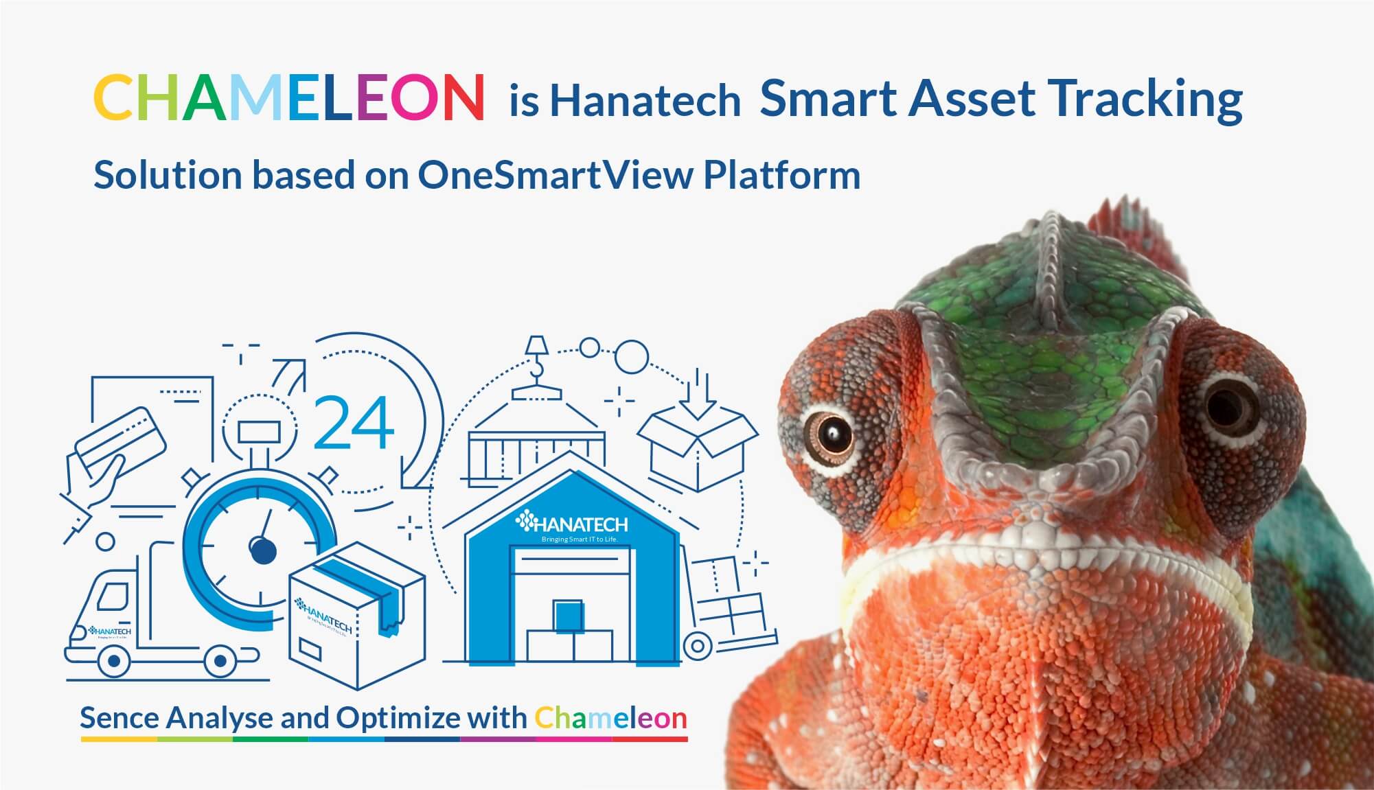 Chameleon is Hanatech SmartAsset Tracking Solution